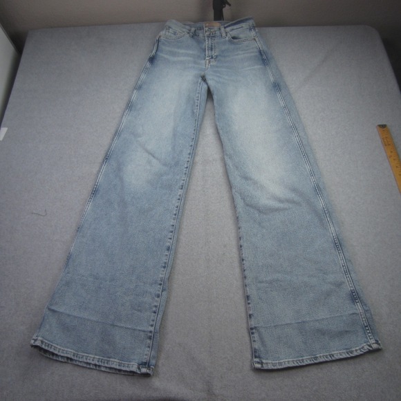 7 For All Mankind Jeans Womens 25x34.5 Luxe Vintage Lotta Amuse Me Wide Leg